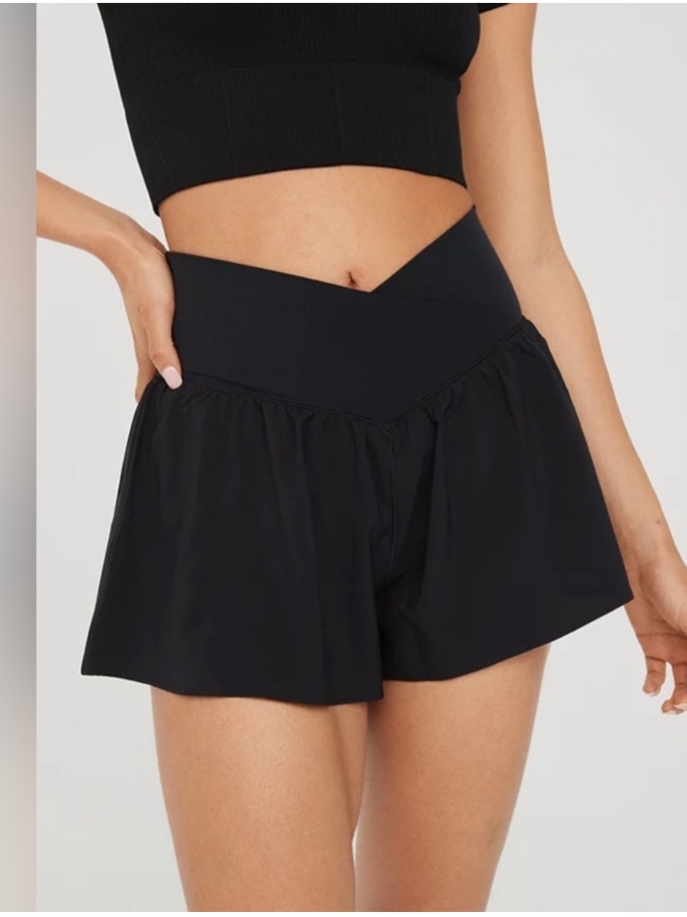 OFFLINE By Aerie Real Me Crossover Flowy Short